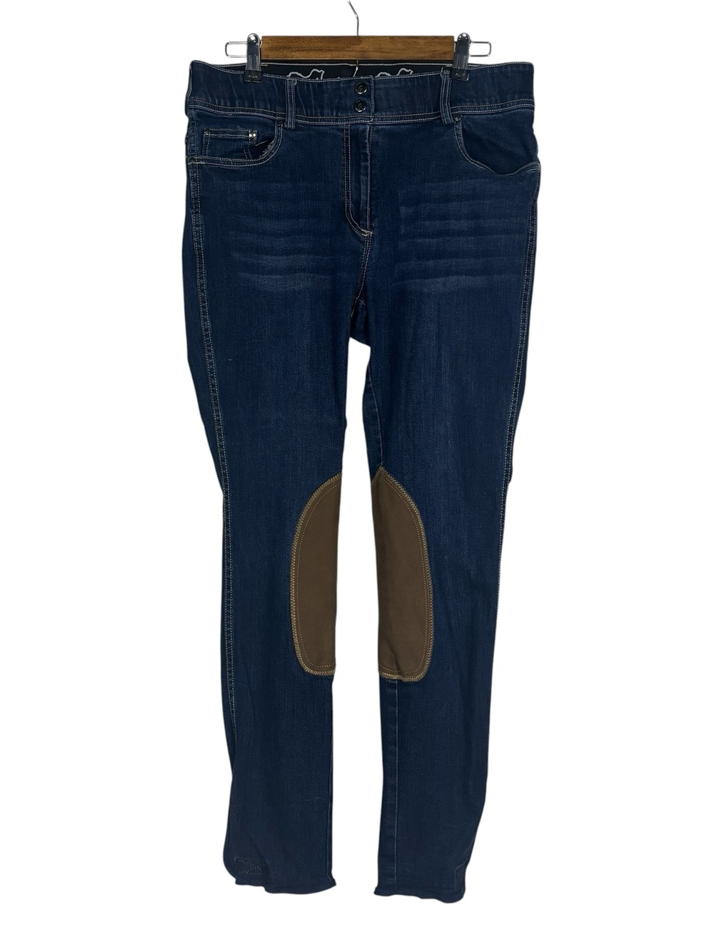 Goode Rider Equestrian Jean High Rise All Purpose Breech Blue Size 34L